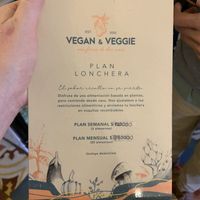 Plan lonchera  at Vegan & Veggie in Medellin