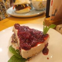 cheesecake😋 at Vegan & Veggie in Medellin