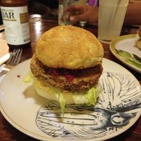 Hamburguesa de tofu, 7/10 at Vegan & Veggie in Medellin