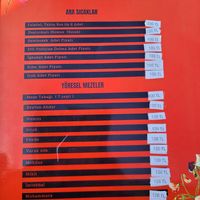 Menu at Al Hayaal in Mardin