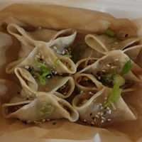 Dumplings at Dim Sum Spot Palackého in Prague