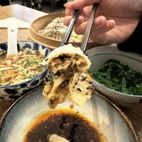 Tempeh sauerkrautt  at Dim Sum Spot Palackého in Prague