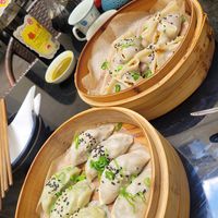 Dumplings at Dim Sum Spot Palackého in Prague