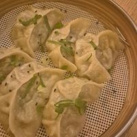 Vegan dumplings at Dim Sum Spot Palackého in Prague