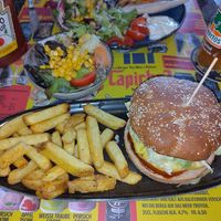 Vegan Burger at Andy's Place in Erlinsbach