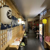 The restaurant entrance at Ichiban Ramen & Street Food in Barcelona