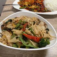 Drunken Noodles  at Duke's Pad Thai in Cayce