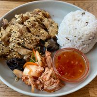 lunch menu vegan duck at The Butterfly Lovers in Berlin