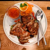 Gebackene vegane Ente (Deep fried vegan duck) at The Butterfly Lovers at The Butterfly Lovers in Berlin