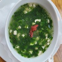 Wildkräutersuppe at The Butterfly Lovers in Berlin