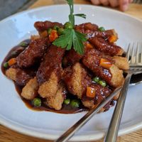 Teriyaki pork at The Butterfly Lovers in Berlin