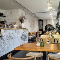 Eat-in space at The Butterfly Lovers in Berlin