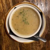 soup du jour -- herbed potato  at The Floridian in St Augustine