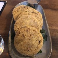 Fried green tomatoes at The Floridian in St Augustine