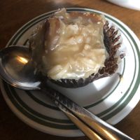 German chocolate cupcake at The Floridian in St Augustine