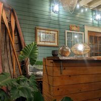 Front/wait area at The Floridian in St Augustine