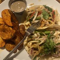 Tofu tacos  at The Floridian in St Augustine