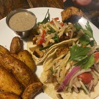 Tempeh tacos  at The Floridian in St Augustine