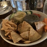 Chips and dips  at The Floridian in St Augustine