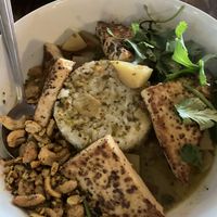Curry bowl with tofu. (3/18/24)  at The Floridian in St Augustine