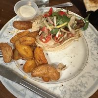 Vegan tacos   at The Floridian in St Augustine