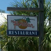 outside sign  at The Floridian in St Augustine