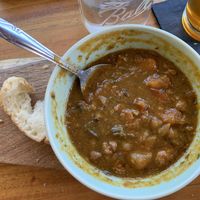 Vegan vegetable stew at The Floridian in St Augustine