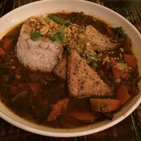 Tofu dish  at The Floridian in St Augustine