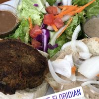 Dixie burger  at The Floridian in St Augustine