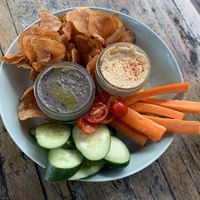 Chips and dip  at The Floridian in St Augustine