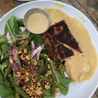Delicious salad with tempeh (I don’t remember the name)  at The Floridian in St Augustine