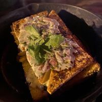Vegan cornbread stack (don’t remember the name exactly but was delicious) at The Floridian in St Augustine