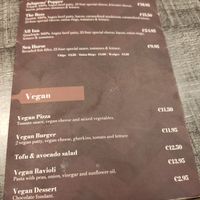 They updated the menu now, not just a blackboard outside :) at Bistro 23 Four in Gozo