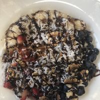 Chocolate quinoa bowl! at Anna's House in Okemos