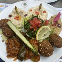 Vegan Mezze Platter   at Layaly Beirut in Interlaken