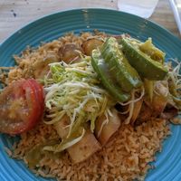 Vegan potato flautas at Casita Linda in Ocean Pines