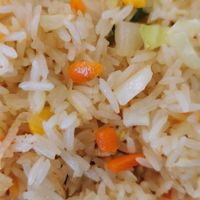 Arroz 3 delicias vegan at Hong Kong II in Lanzarote