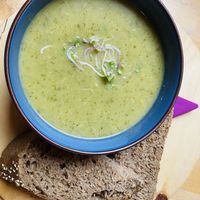 Courgette soep  at Blote Voeten Park - Blote Voeten Hut in Brunssum