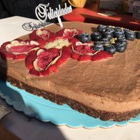 Tarta cumpleaños  at REVIV in Malaga