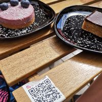 Raw vegan cakes at REVIV in Malaga