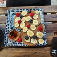 Pancakes at REVIV in Malaga