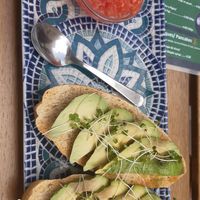 Avocado toast at REVIV in Malaga