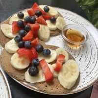 Sweet pancakes  at REVIV in Malaga