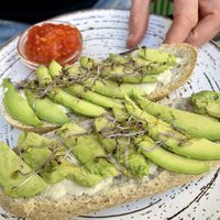 Queso toast  at REVIV in Malaga