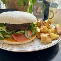 Burger  at REVIV in Malaga