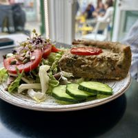 Quiche  at REVIV in Malaga