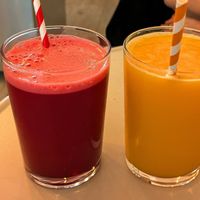 Juices at REVIV in Malaga