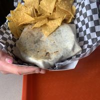 Crunch wrap  at Vegan Junk Food in Portland