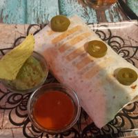 Burrito at La Casita Mexicana in Fuengirola