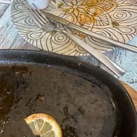 Nothing says more than an emptied plate 😉  at La Casita Mexicana in Fuengirola